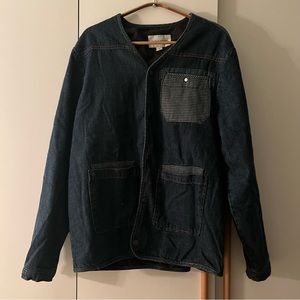 sun and stone denim chore coat